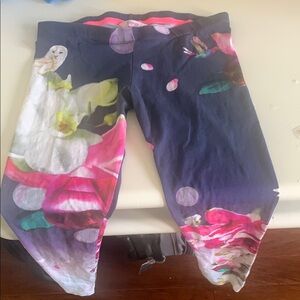 Hummingbird and Owl Print Leggings